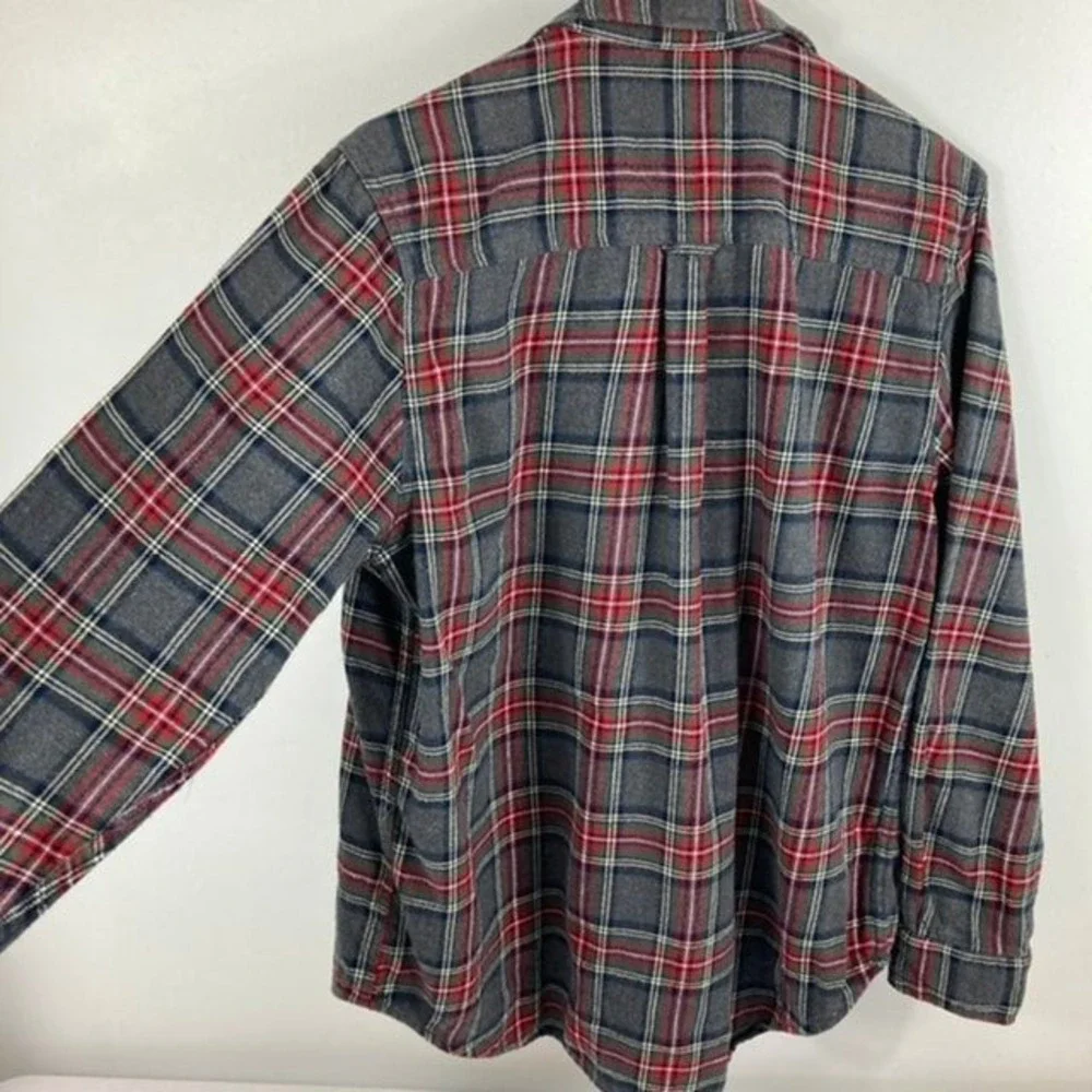 Woolrich Mens Plaid‎ Flannel Shirt M